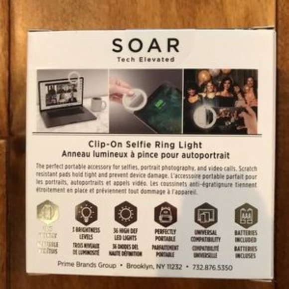 SOAR Tech Elevated Clip-on Ring Light - Picture 2 of 4